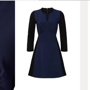 Kate Spade color block dress, size 2 EUC